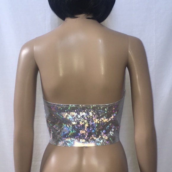 LAST ONE!! New Charlotte Russe Sexy Padded Crop Top Bra - Picture 4 of 11